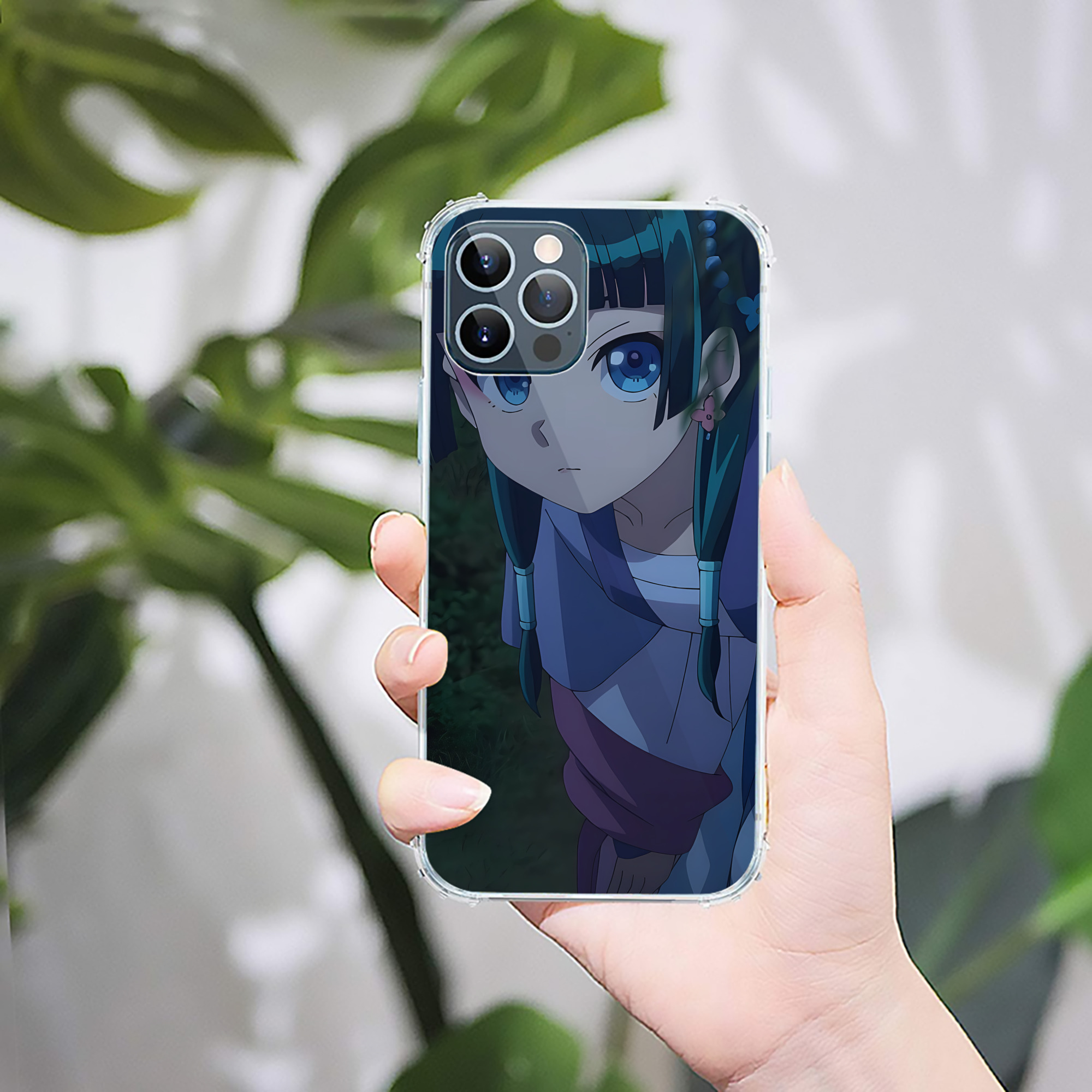 （画像用） 薬屋のひとりごと The Apothecary Diaries 【iPhone 12シリーズ対応】透明スマホケース（クリアソフトケース）